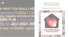 Desktop Screenshot of breastfeedinghousecalls.com
